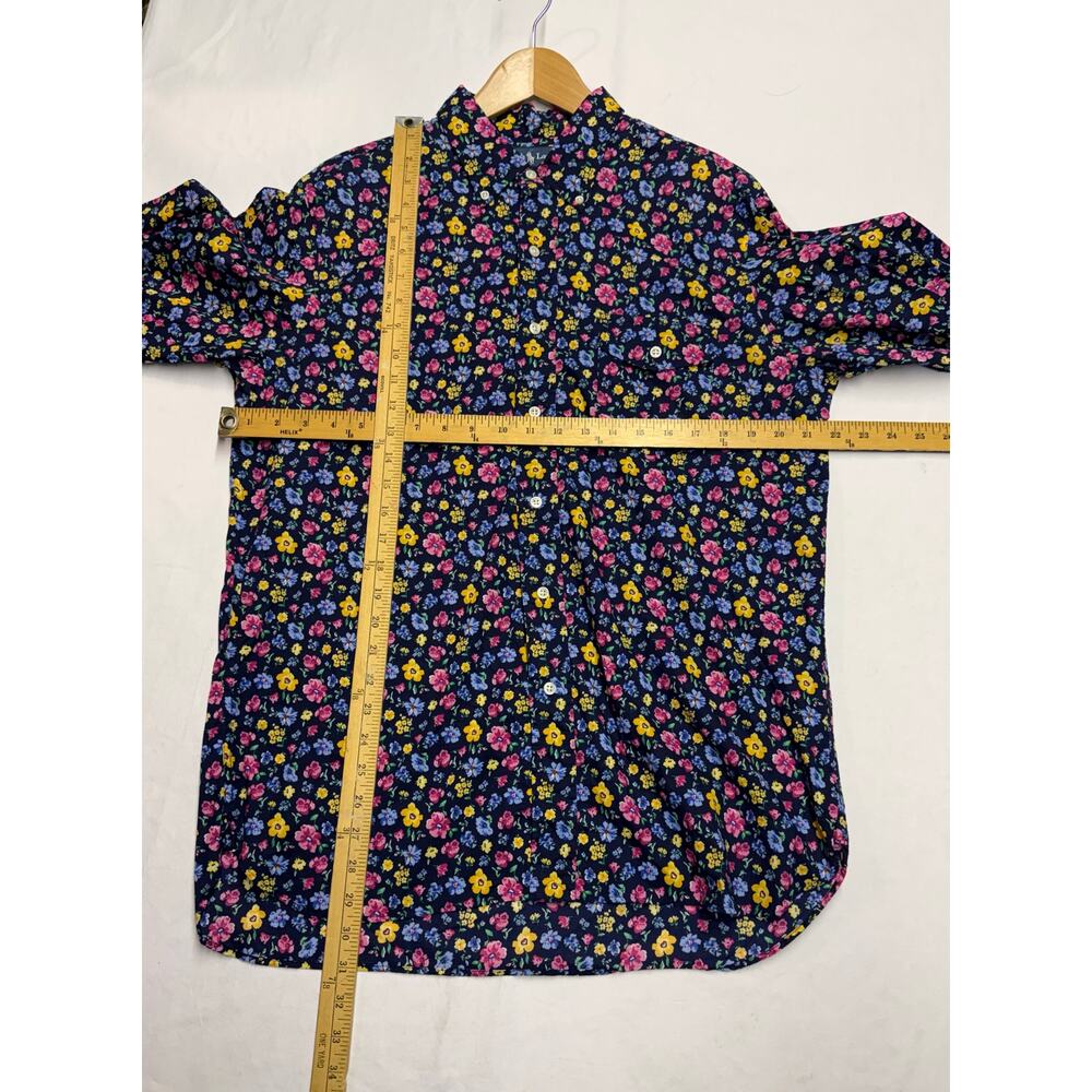 Vintage polo Ralph Lauren Women's Floral Button Down Shirt  colorful size large - Picture 5 of 8